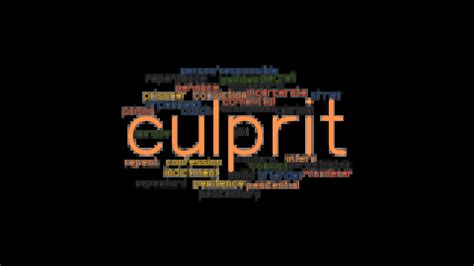 Culprit Synonyms: 13 Synonyms and Antonyms for Culprit.